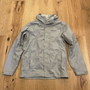 Columbia Light Gray Hooded Jacket